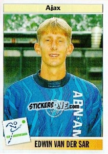 Sticker Edwin van der Sar - Voetbal 1994-1995 n. 3 - Panini