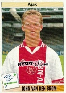 Sticker John van den Brom - Voetbal 1994-1995 n. 7 - Panini