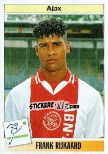 Sticker Frank Rijkaard - Voetbal 1994-1995 n. 10 - Panini