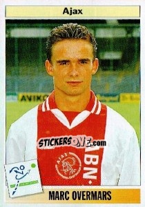 Sticker Marc Overmars - Voetbal 1994-1995 n. 15 - Panini
