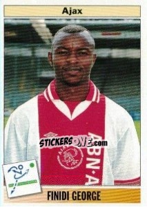 Sticker Finidi George - Voetbal 1994-1995 n. 18 - Panini