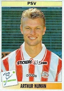 Sticker Arthur Numan - Voetbal 1994-1995 - Panini