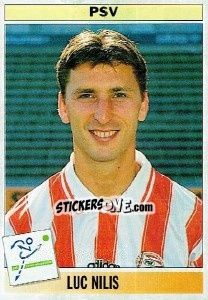 Sticker Luc Nilis - Voetbal 1994-1995 - Panini