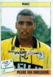 Sticker Pierre van Hooijdonk - Voetbal 1994-1995 n. 196 - Panini