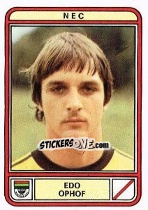 Cromo Edo Ophof - Voetbal 1979-1980 - Panini