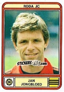 Sticker Jan Jongbloed - Voetbal 1979-1980 - Panini