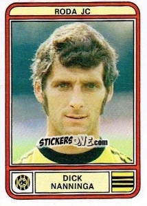 Sticker Dick Nanninga - Voetbal 1979-1980 - Panini