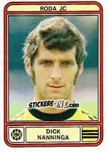 Cromo Dick Nanninga - Voetbal 1979-1980 - Panini