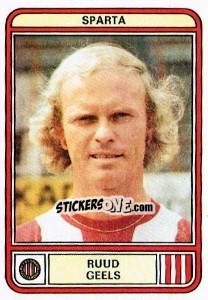 Cromo Ruud Geels - Voetbal 1979-1980 - Panini