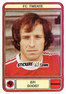 Sticker Epi Drost - Voetbal 1979-1980 - Panini