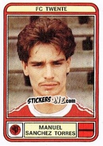 Sticker Manuel Sanchez Torres - Voetbal 1979-1980 - Panini