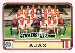 Sticker Team - Voetbal 1979-1980 n. 1 - Panini