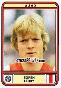 Sticker Soren Lerby - Voetbal 1979-1980 - Panini