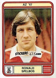 Sticker Ronald Spelbos - Voetbal 1979-1980 - Panini