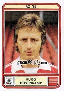 Sticker Hugo Hovenkamp - Voetbal 1979-1980 - Panini