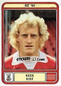 Cromo Kees Kist - Voetbal 1979-1980 - Panini