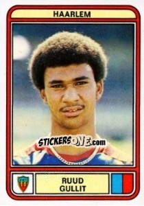 Sticker Ruud Gullit - Voetbal 1979-1980 - Panini