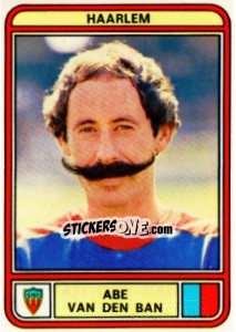 Sticker Abe van den Ban - Voetbal 1979-1980 n. 119 - Panini