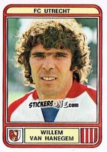 Figurina Willem van Hanegem - Voetbal 1979-1980 - Panini