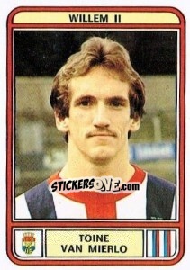 Sticker Toine van Nierlo - Voetbal 1979-1980 n. 323 - Panini