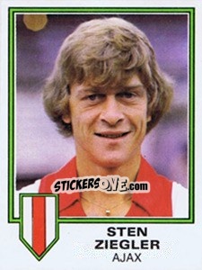 Sticker Sten Ziegler - Voetbal 1980-1981 n. 7 - Panini