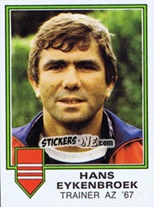 Sticker Hans Eykenbroek - Voetbal 1980-1981 n. 22 - Panini