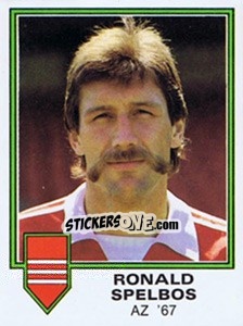 Figurina Ronald Spelbos - Voetbal 1980-1981 - Panini