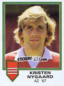 Figurina Kristen Nygaard - Voetbal 1980-1981 - Panini