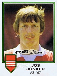 Cromo Jos Jonker - Voetbal 1980-1981 - Panini