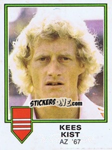 Sticker Kees Kist - Voetbal 1980-1981 - Panini