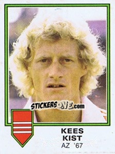 Figurina Kees Kist - Voetbal 1980-1981 n. 32 - Panini