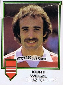 Sticker Kurt Welzl - Voetbal 1980-1981 - Panini