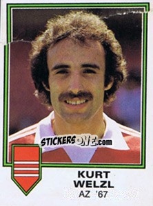 Sticker Kurt Welzl - Voetbal 1980-1981 n. 36 - Panini