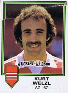 Figurina Kurt Welzl - Voetbal 1980-1981 - Panini