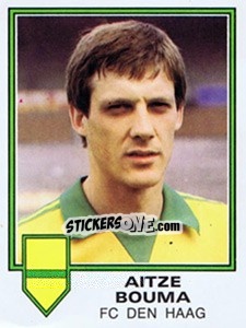 Sticker Aitze Bouma - Voetbal 1980-1981 - Panini