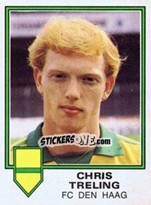Sticker Chris Treling - Voetbal 1980-1981 n. 54 - Panini