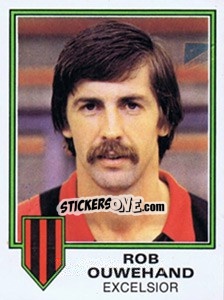 Sticker Rob Ouwehand - Voetbal 1980-1981 - Panini