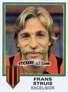 Sticker Frans Struis - Voetbal 1980-1981 n. 66 - Panini