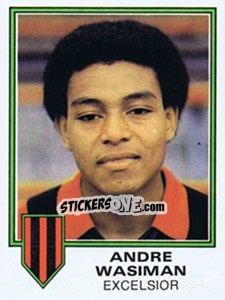 Sticker Andre Wasiman - Voetbal 1980-1981 n. 70 - Panini