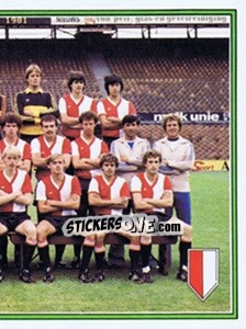 Sticker Team (photo 2) - Voetbal 1980-1981 n. 75 - Panini