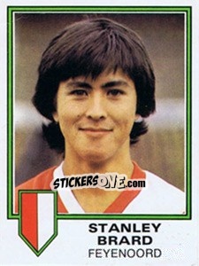 Sticker Stanley Brard - Voetbal 1980-1981 - Panini