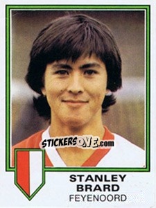 Sticker Stanley Brard - Voetbal 1980-1981 n. 81 - Panini