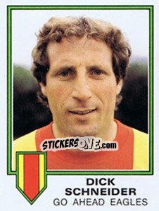 Sticker Dick Schneider - Voetbal 1980-1981 n. 97 - Panini