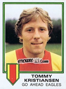 Sticker Tommy Kristiansen - Voetbal 1980-1981 n. 102 - Panini