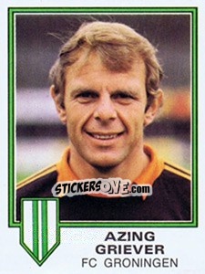 Sticker Azing Griever - Voetbal 1980-1981 n. 113 - Panini