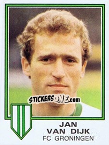 Sticker Jan van Dijk