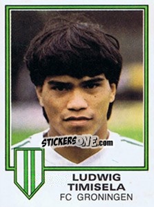 Figurina Ludwig Timisela - Voetbal 1980-1981 - Panini