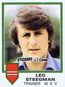 Sticker Leo Steegman - Voetbal 1980-1981 - Panini