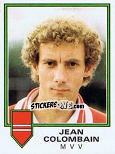 Sticker Jean Colombain - Voetbal 1980-1981 n. 135 - Panini