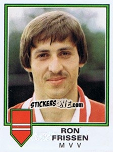 Sticker Ron Frissen - Voetbal 1980-1981 - Panini